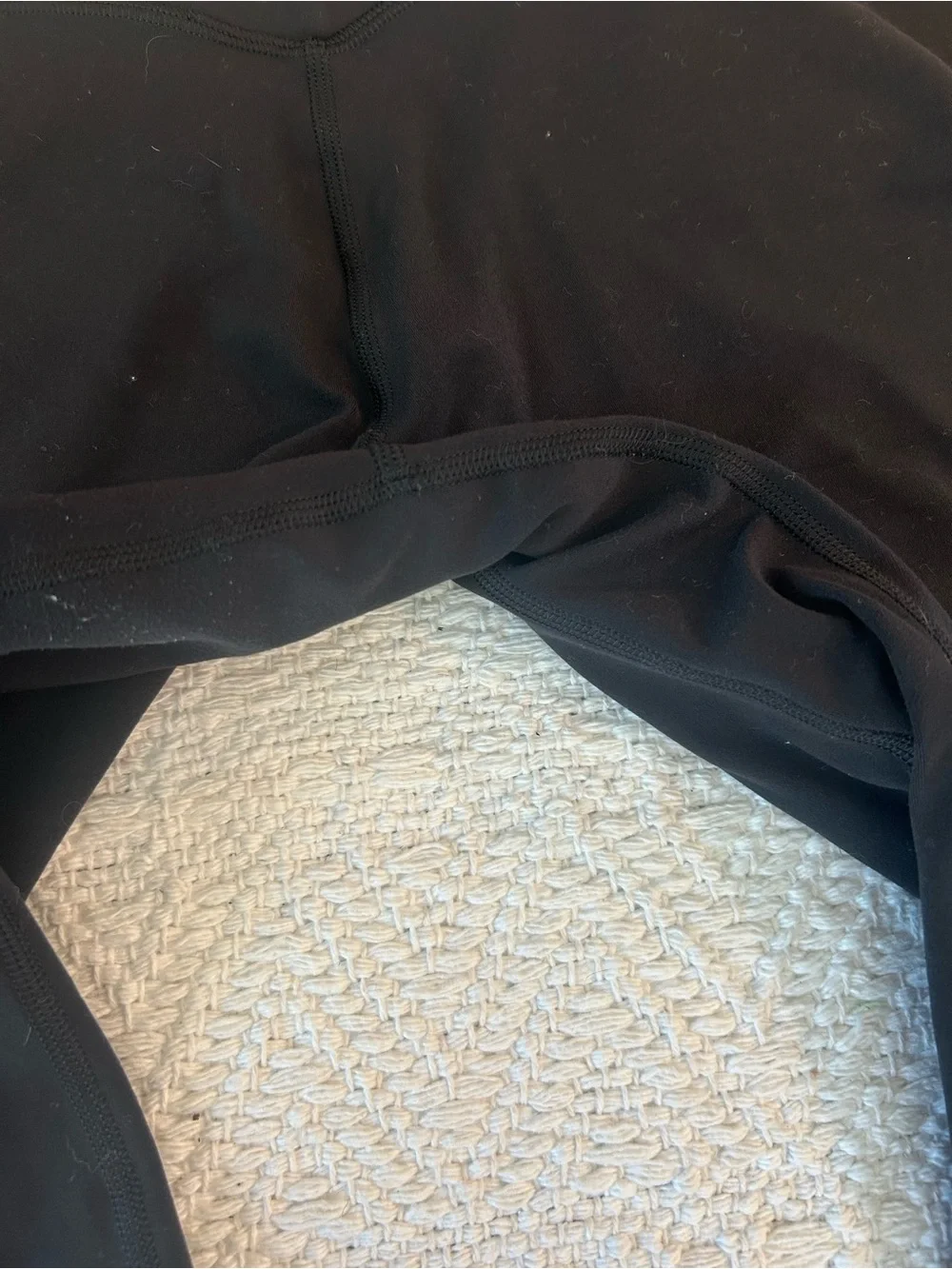 Women’s black Lululemon joggers